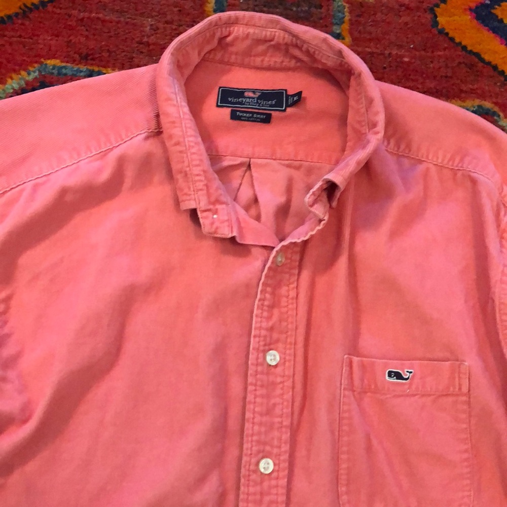 Vineyard Vines XL Corduroy Tucker Shirt